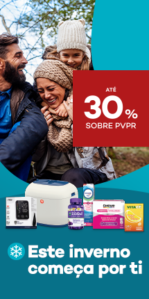 Promoção em suplementos com desconto de até 30% sobre preço de Venda ao Público Recomendado